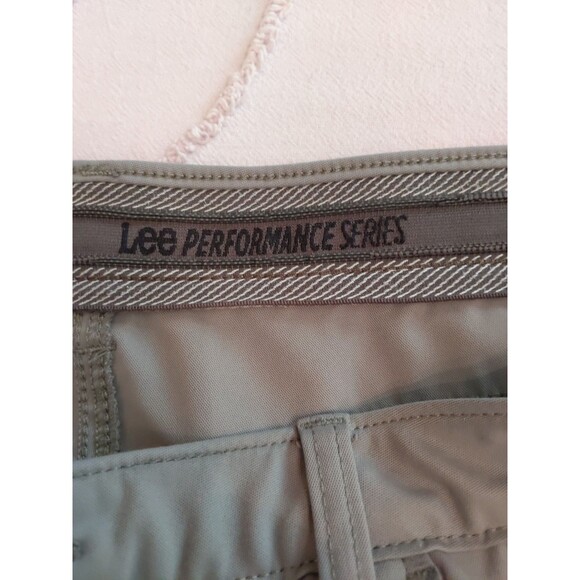 Men Lee Performance Pants Gray XL (37/29) - Picture 8 of 10
